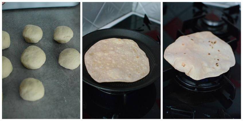 Chapati, Pain Indien