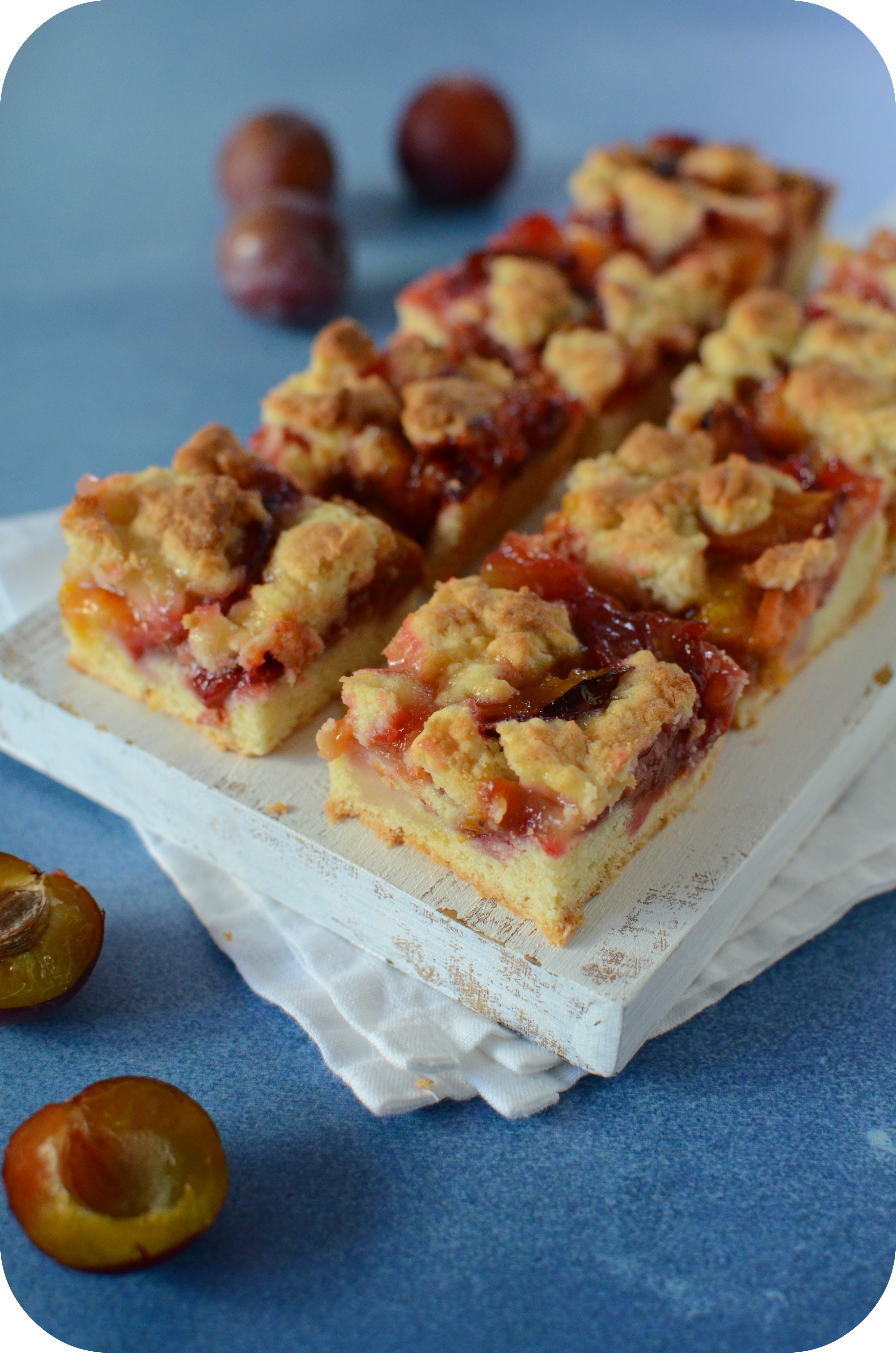 Carres Sables Aux Prunes Paprikas